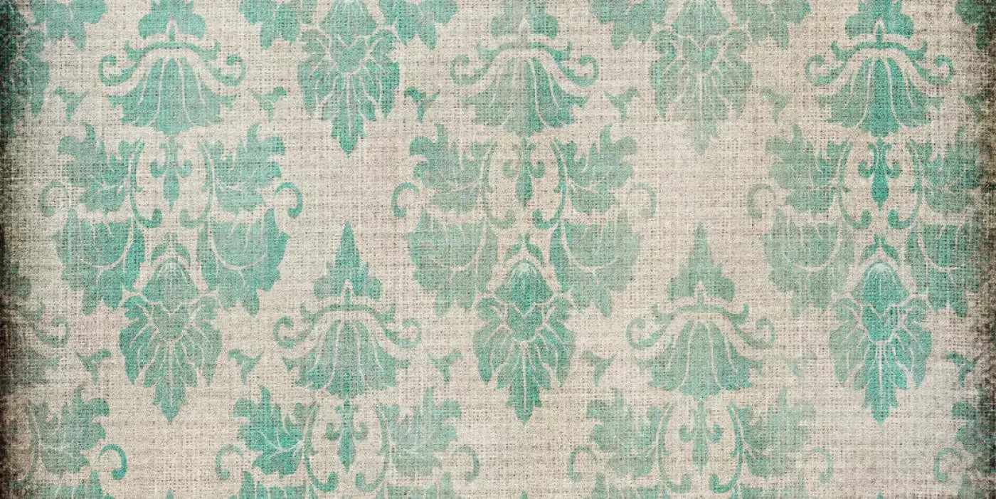 Teal Romance 20X10 Ultracloth ( 240 X 120 Inch ) Backdrop