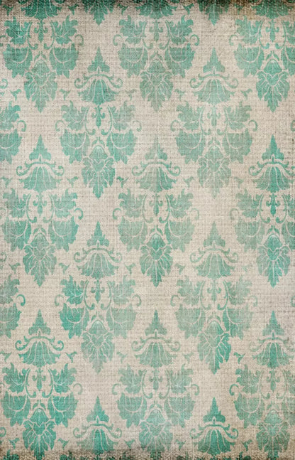 Teal Romance 8X12 Ultracloth ( 96 X 144 Inch ) Backdrop