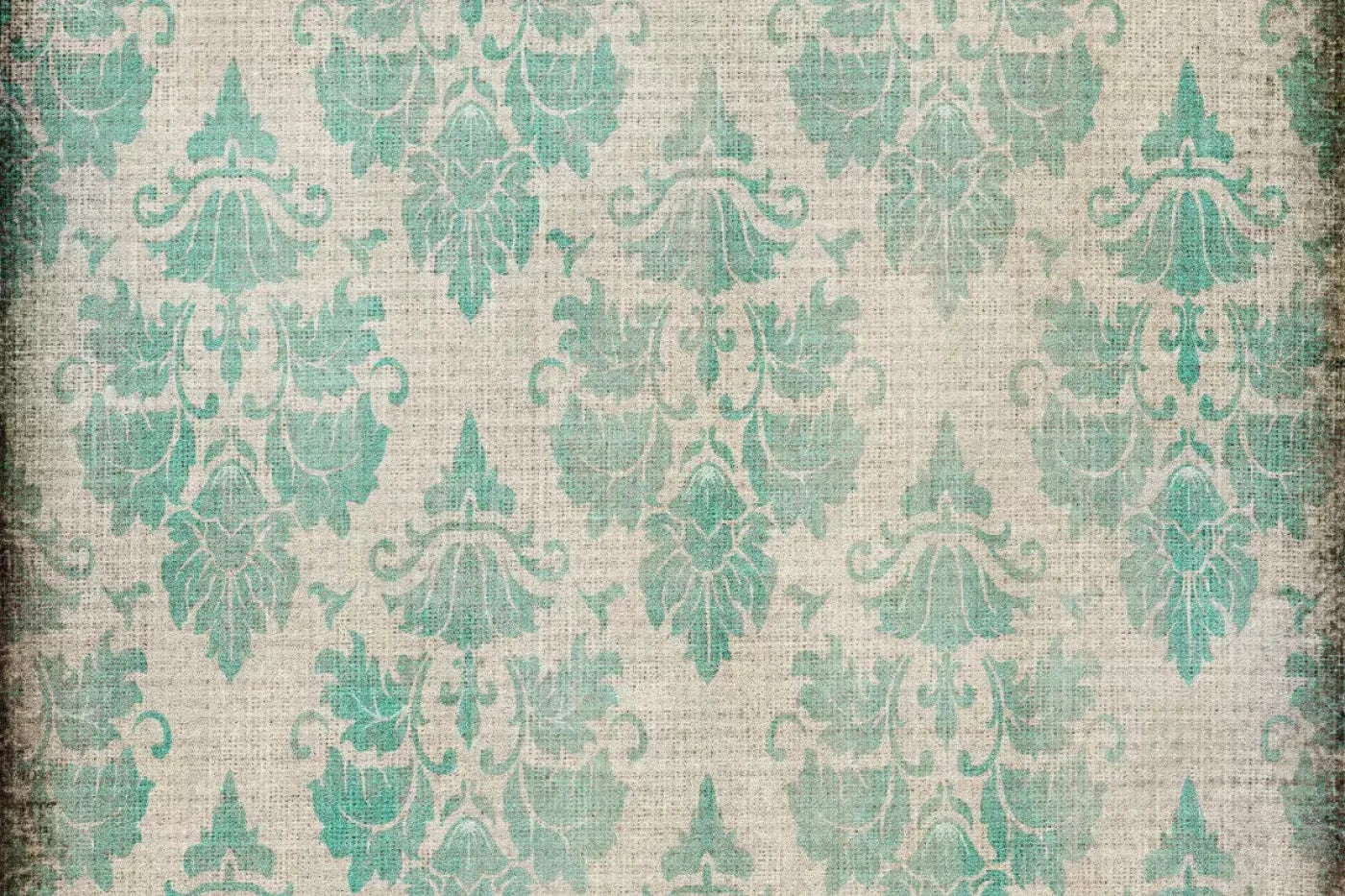 Teal Romance 8X5 Ultracloth ( 96 X 60 Inch ) Backdrop