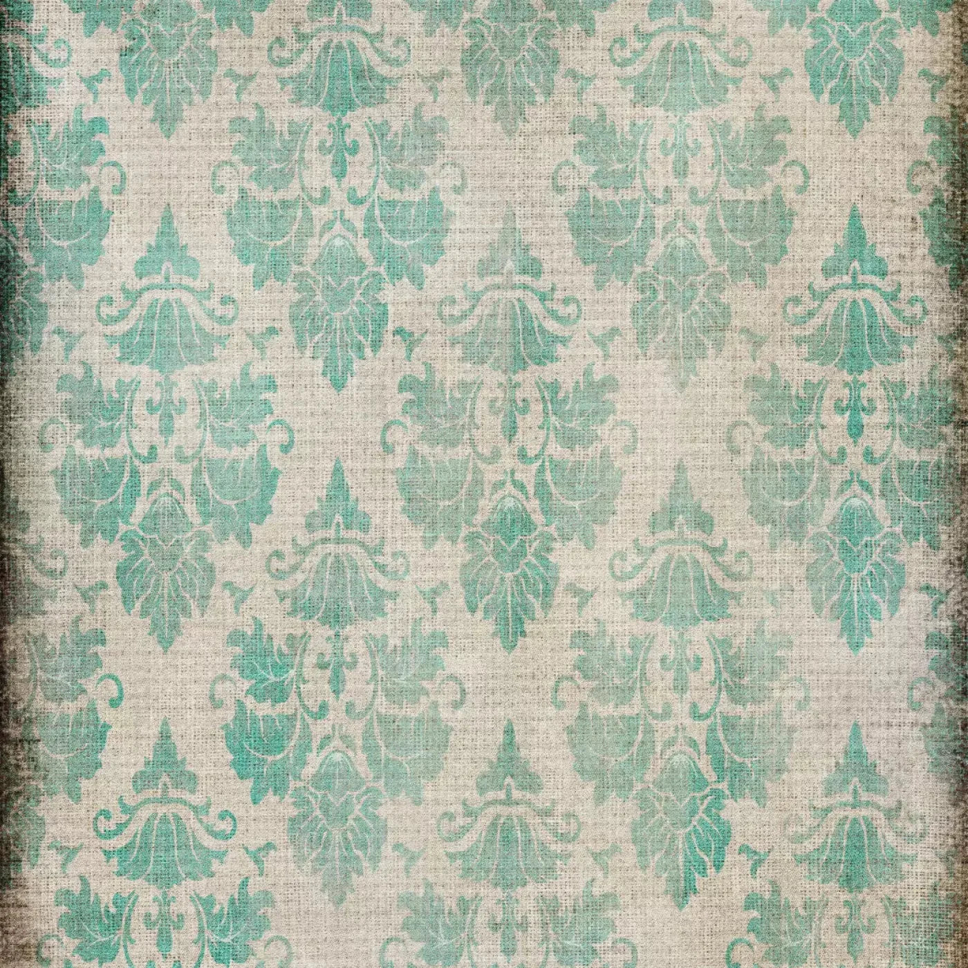 Teal Romance 8X8 Fleece ( 96 X Inch ) Backdrop