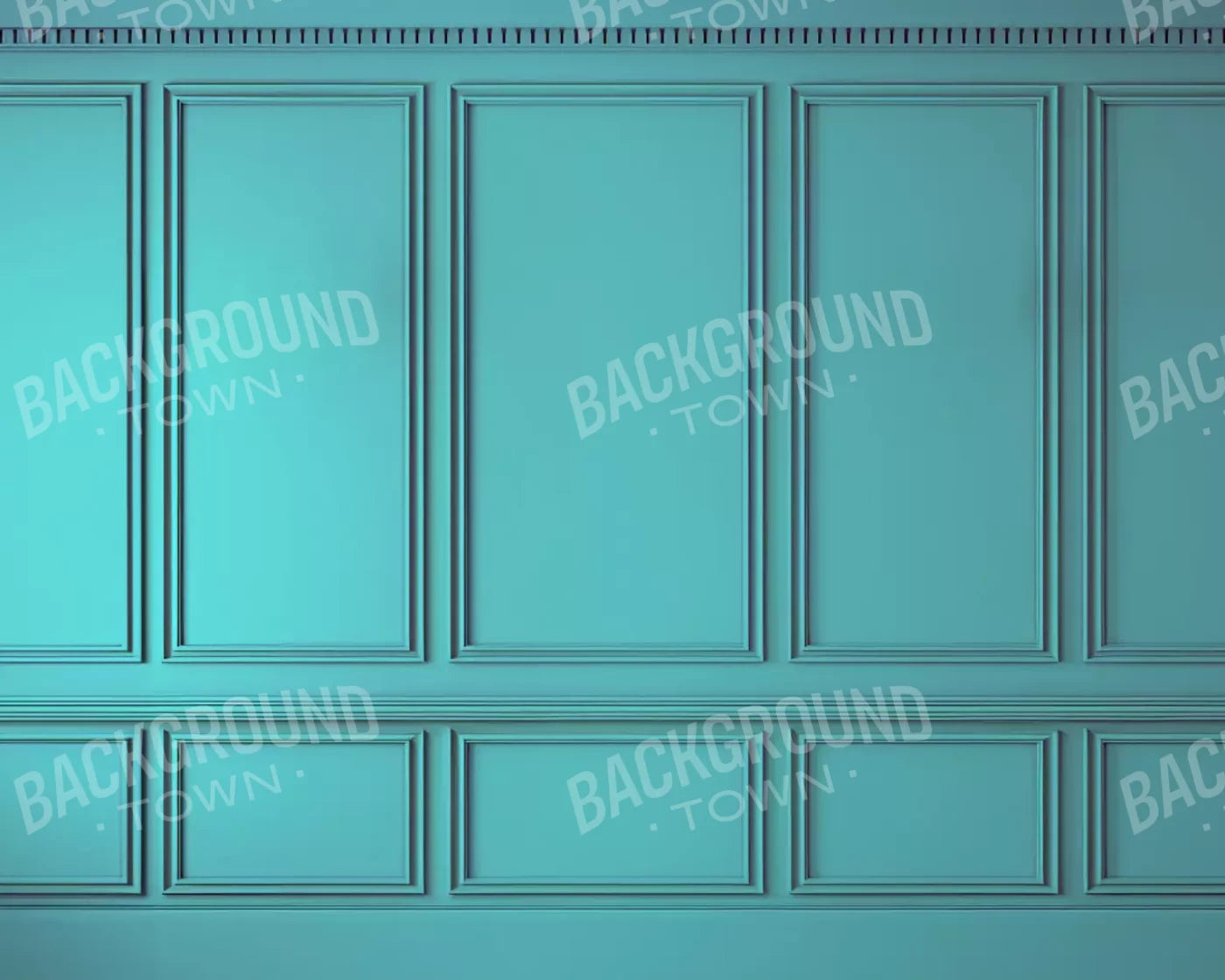 Carrie Teal Wall 10’X8’ Fleece (120 X 96 Inch) Backdrop
