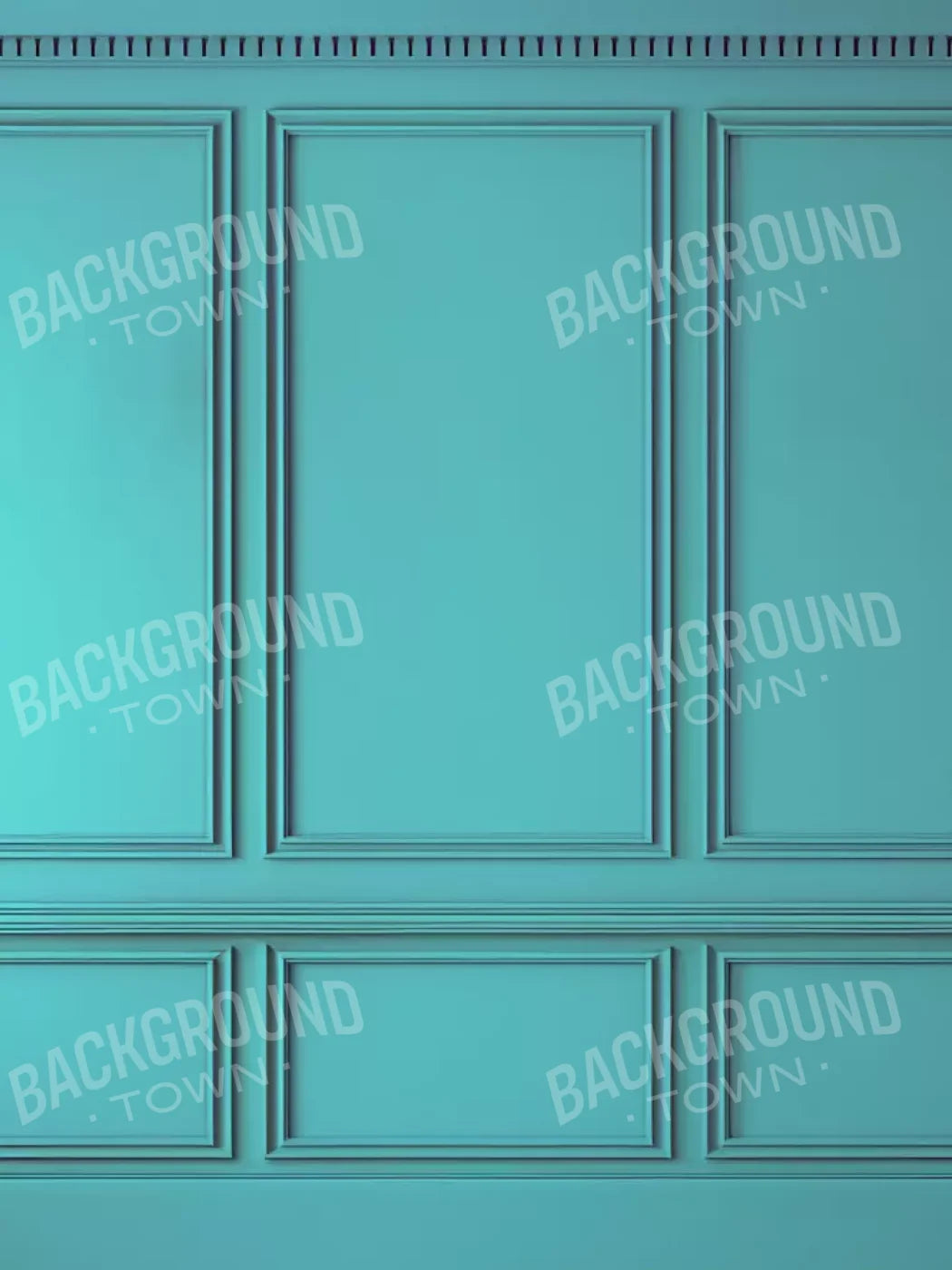 Carrie Teal Wall 6’X8’ Fleece (72 X 96 Inch) Backdrop