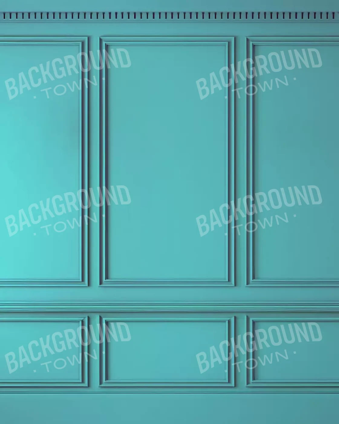 Carrie Teal Wall 8’X10’ Fleece (96 X 120 Inch) Backdrop