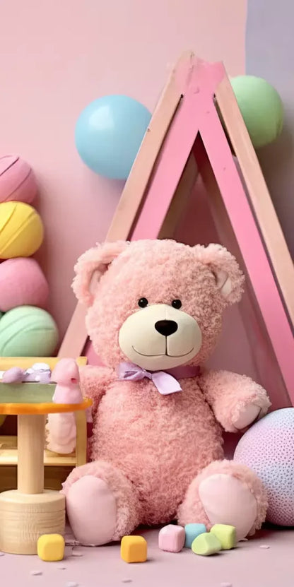 Teddy Bear Picnic 1 10’X20’ Ultracloth (120 X 240 Inch) Backdrop