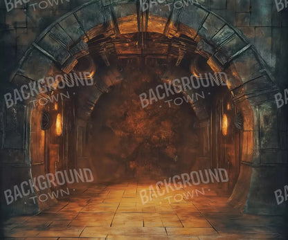 Temple Entrance 12’X10’ Ultracloth (144 X 120 Inch) Backdrop
