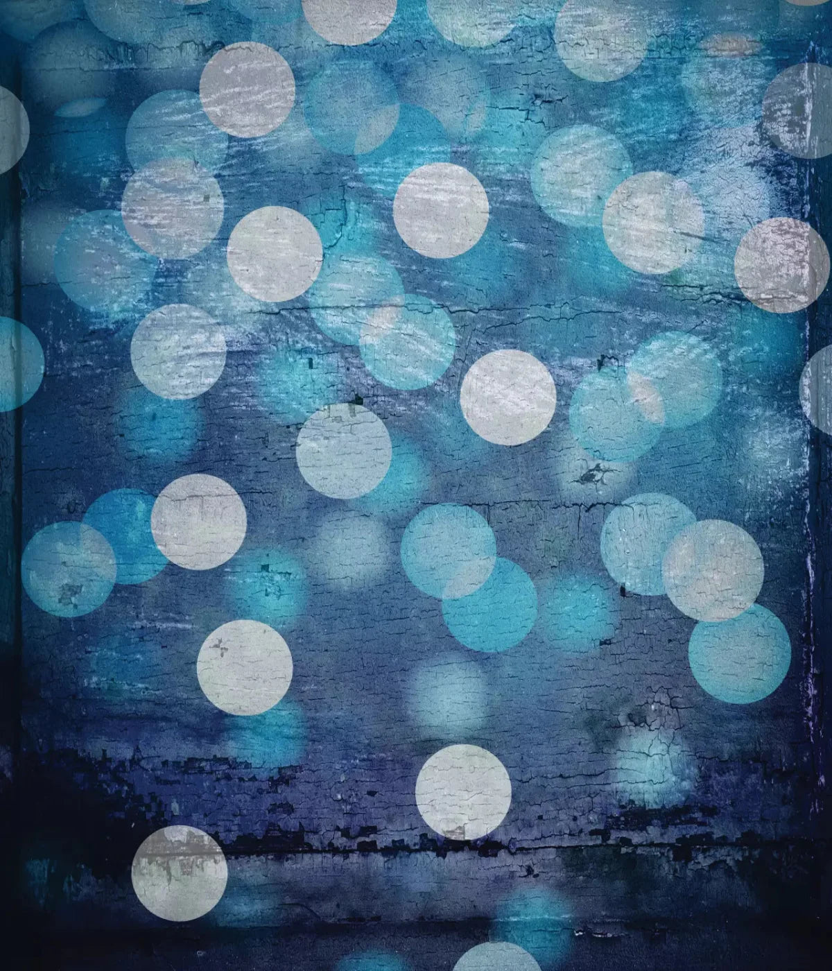 Textured Blue Bokeh 10X12 Ultracloth ( 120 X 144 Inch ) Backdrop