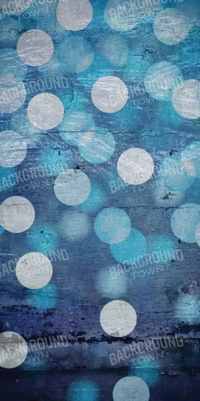 Textured Blue Bokeh 10X20 Ultracloth ( 120 X 240 Inch ) Backdrop