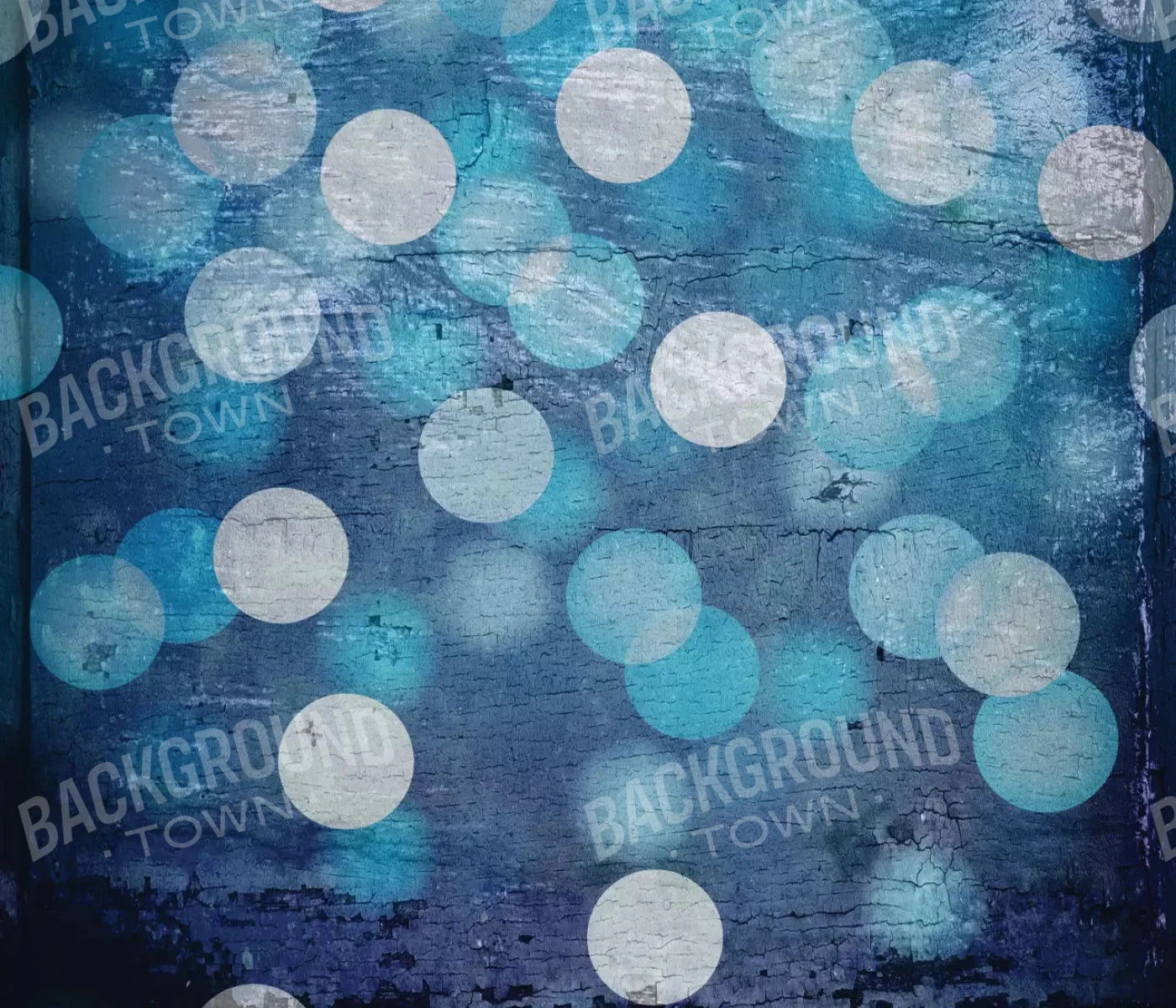Textured Blue Bokeh 12X10 Ultracloth ( 144 X 120 Inch ) Backdrop