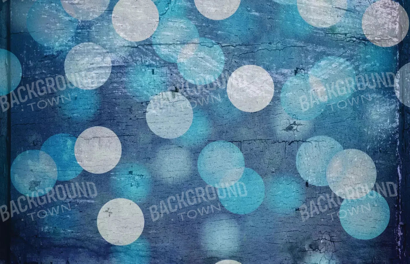 Textured Blue Bokeh 12X8 Ultracloth ( 144 X 96 Inch ) Backdrop