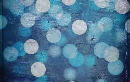 Textured Blue Bokeh 16X10 Ultracloth ( 192 X 120 Inch ) Backdrop