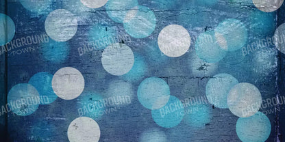 Textured Blue Bokeh 20X10 Ultracloth ( 240 X 120 Inch ) Backdrop