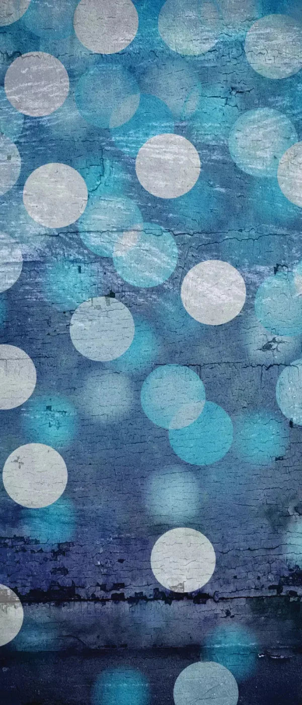 Textured Blue Bokeh 5X12 Ultracloth For Westcott X-Drop ( 60 X 144 Inch ) Backdrop