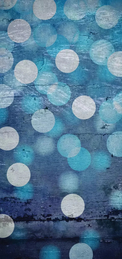Textured Blue Bokeh 8X16 Ultracloth ( 96 X 192 Inch ) Backdrop