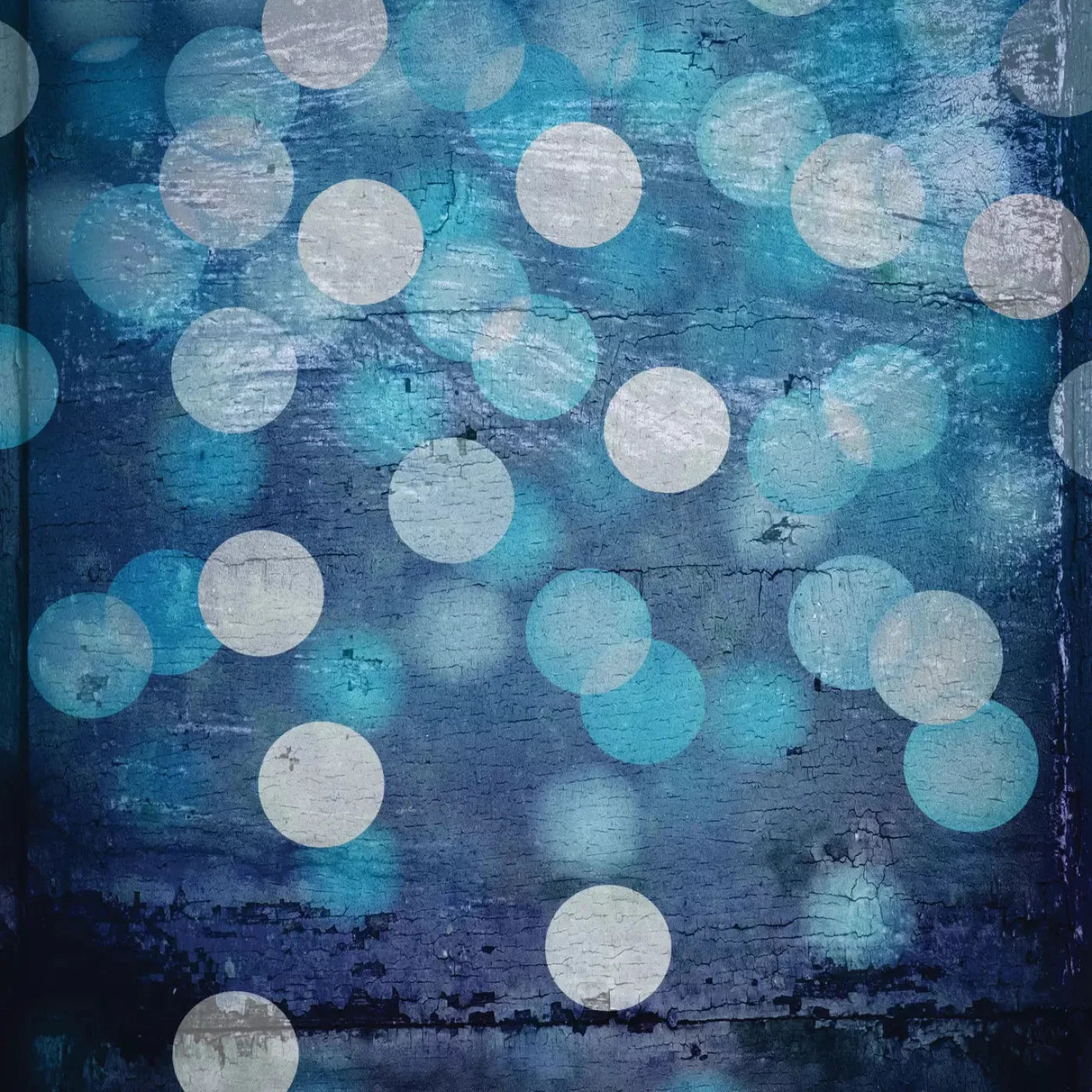 Textured Blue Bokeh Backdrop