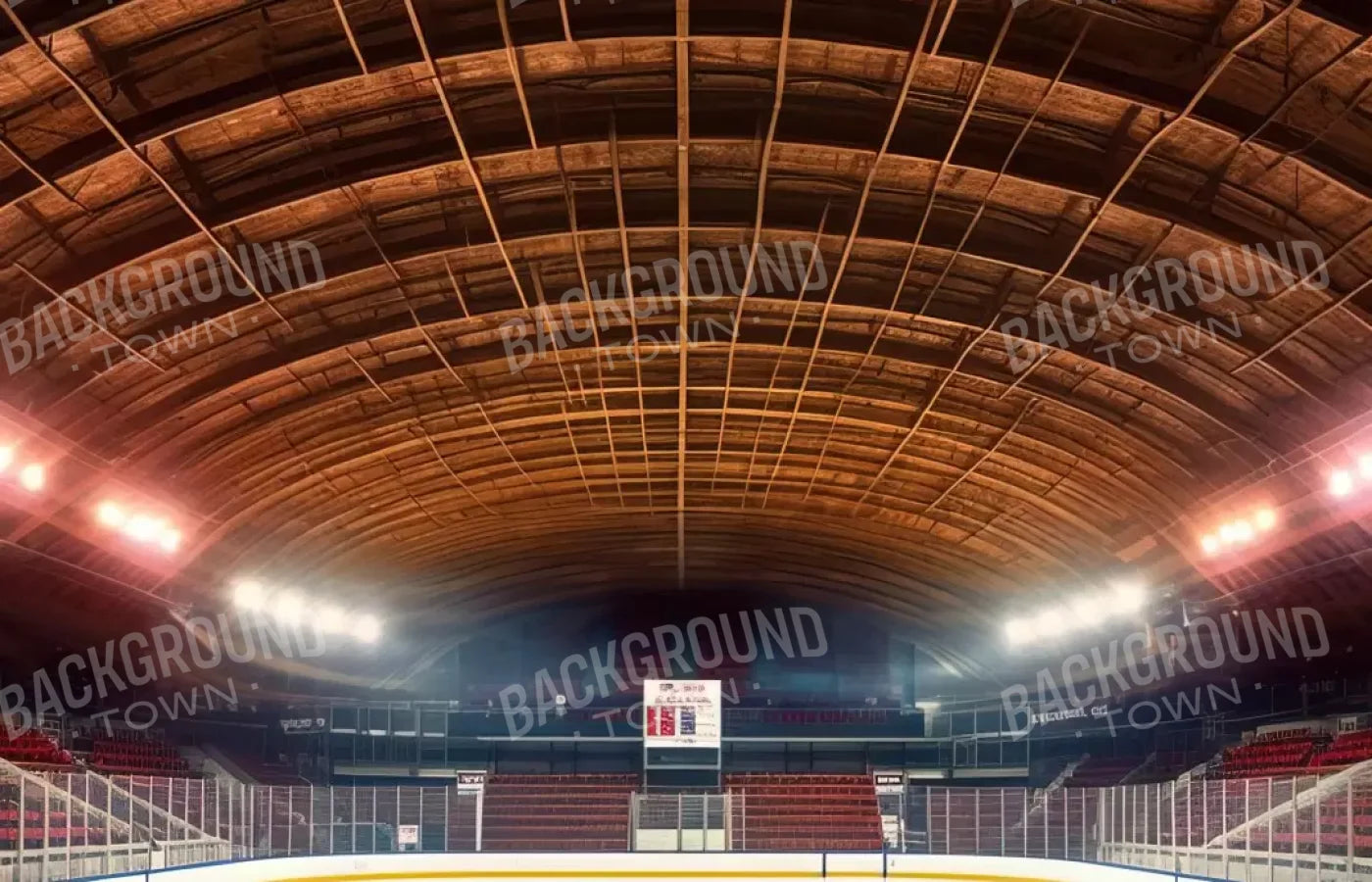 The Art Of Hockey I 14’X9’ Ultracloth (168 X 108 Inch) Backdrop