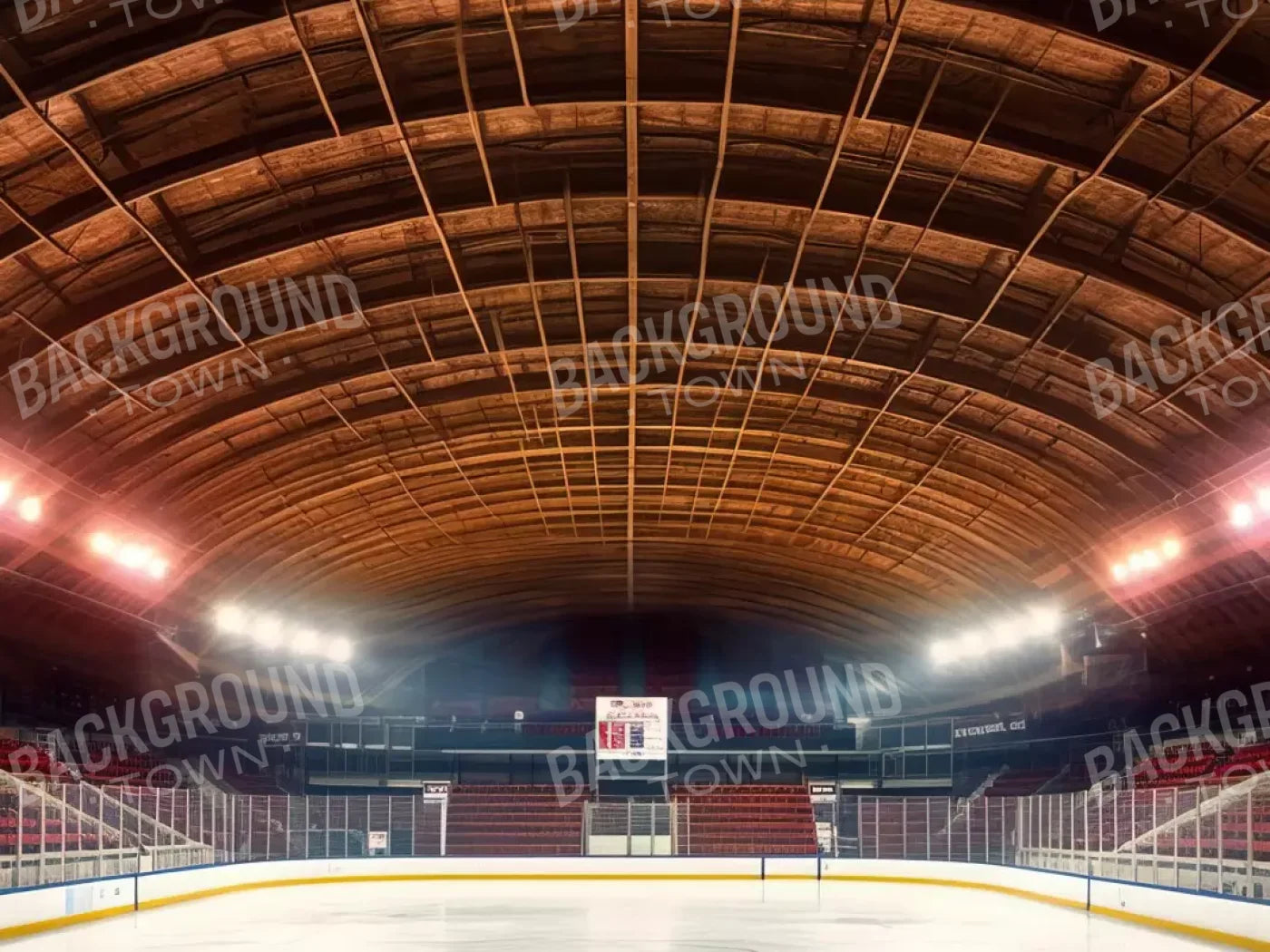 The Art Of Hockey I 6’8X5’ Fleece (80 X 60 Inch) Backdrop