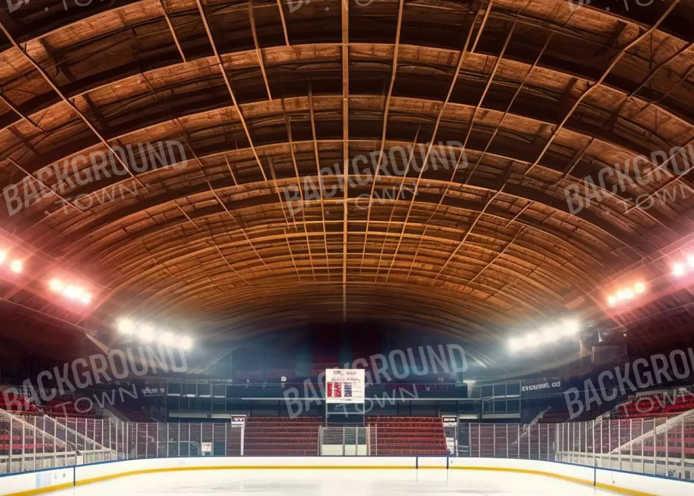 The Art Of Hockey I 7’X5’ Ultracloth (84 X 60 Inch) Backdrop