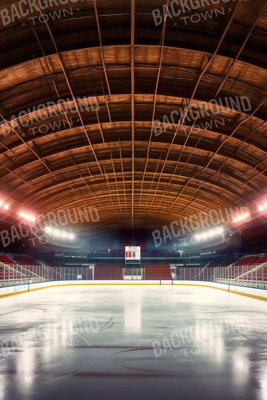 The Art Of Hockey I 8’X12’ Ultracloth (96 X 144 Inch) Backdrop