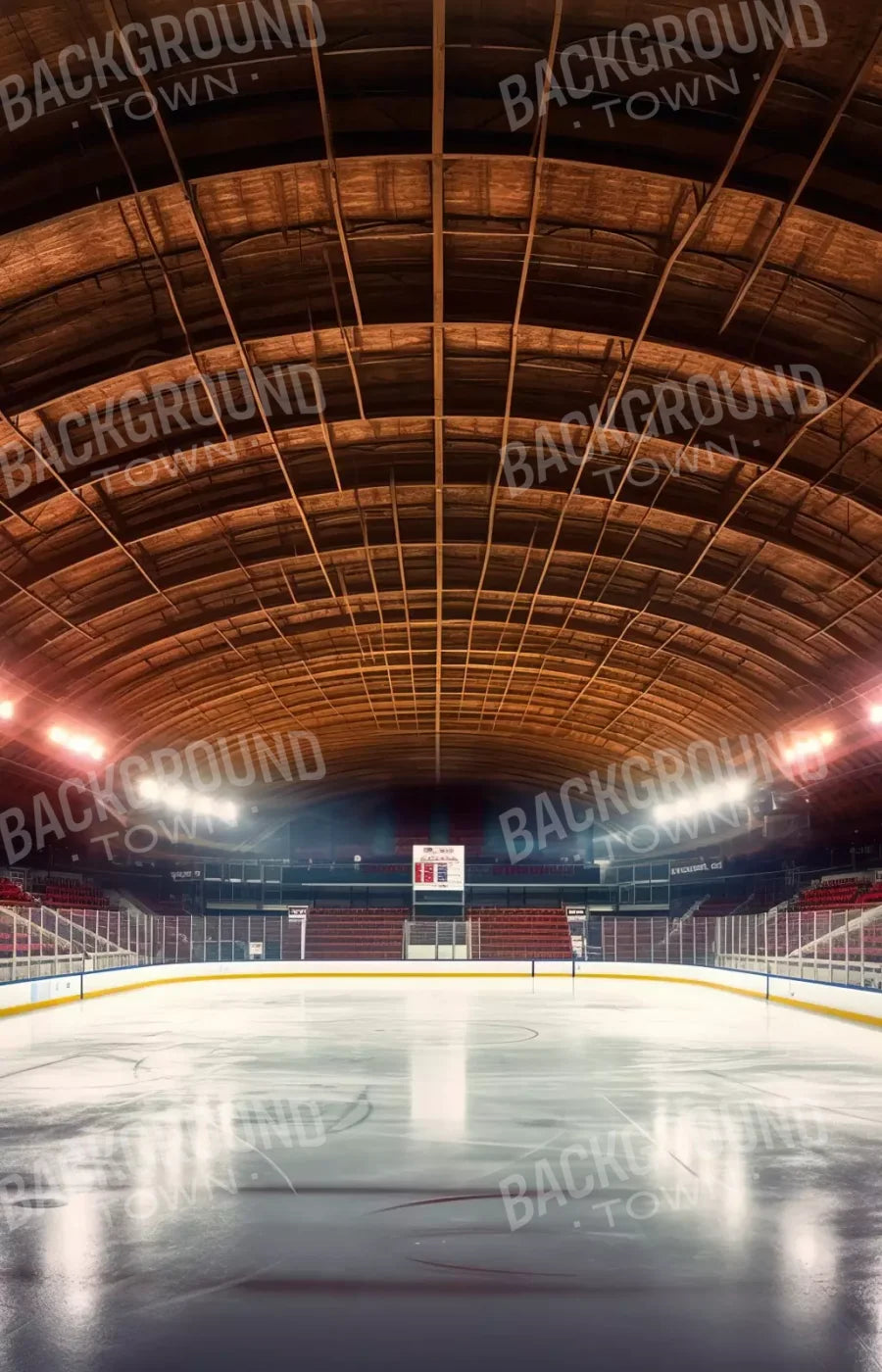 The Art Of Hockey I 9’X14’ Ultracloth (108 X 168 Inch) Backdrop