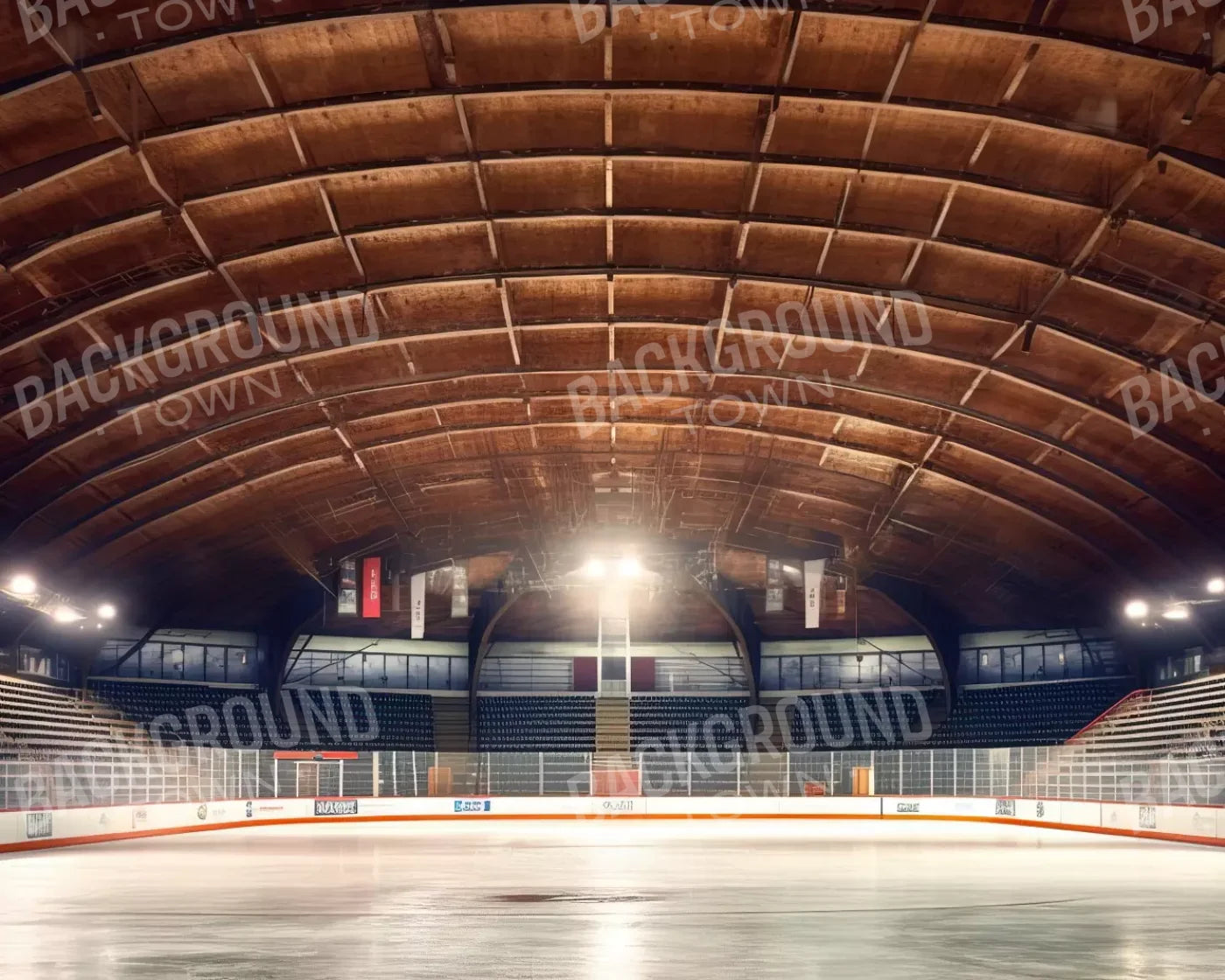 The Art Of Hockey Ii 10’X8’ Fleece (120 X 96 Inch) Backdrop