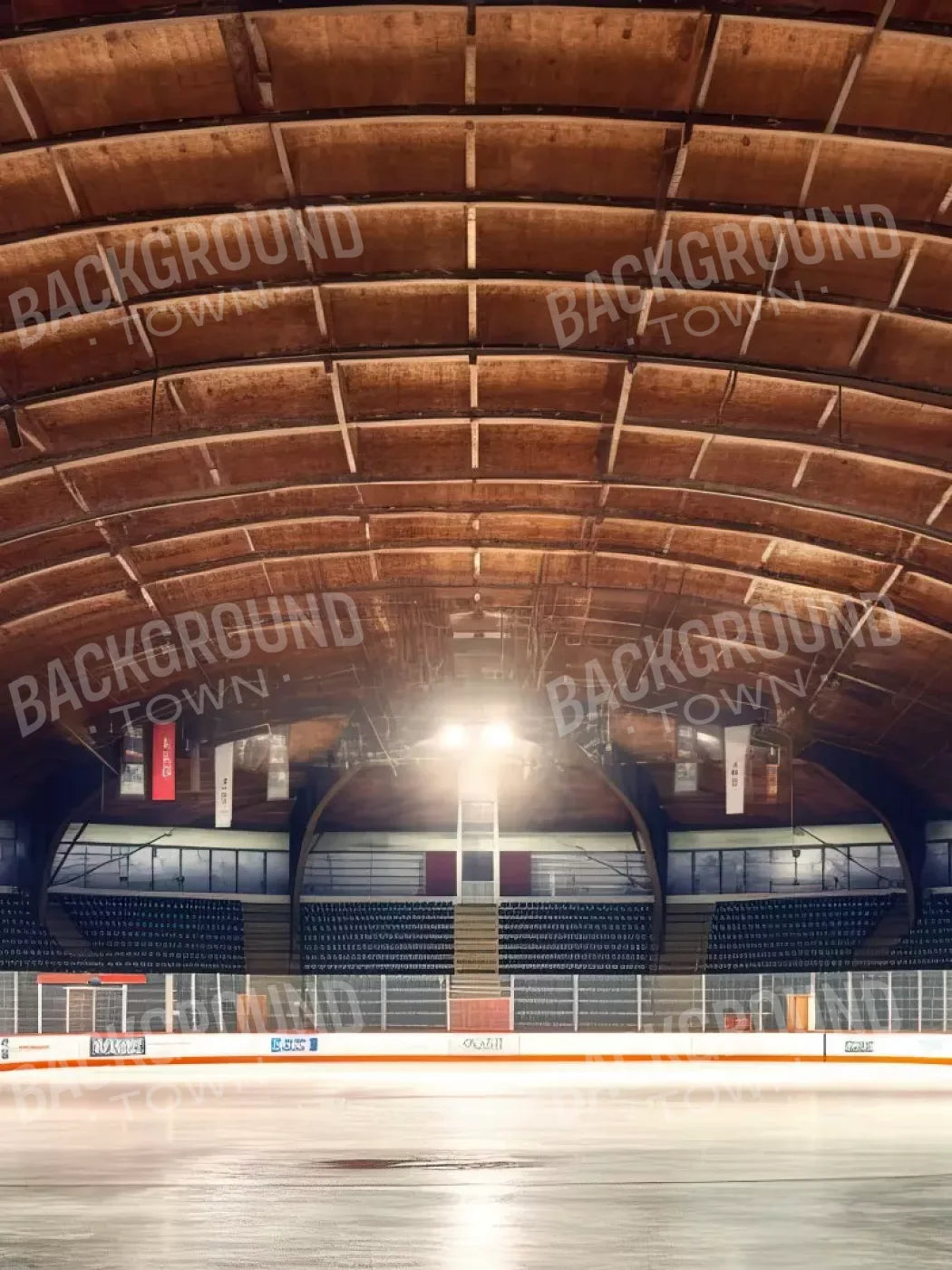 The Art Of Hockey Ii 5’X6’8 Fleece (60 X 80 Inch) Backdrop