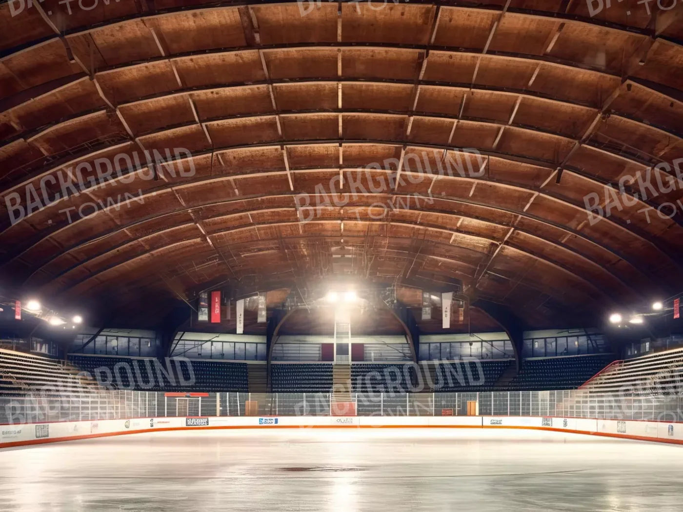 The Art Of Hockey Ii 8’X6’ Fleece (96 X 72 Inch) Backdrop
