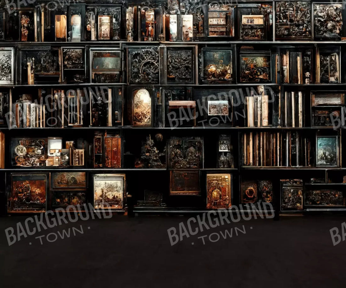 Black Urban Grunge Backdrop for Photography