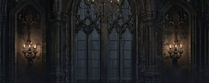 The Dark Roma Hall 20’X8’ Ultracloth (240 X 96 Inch) Backdrop