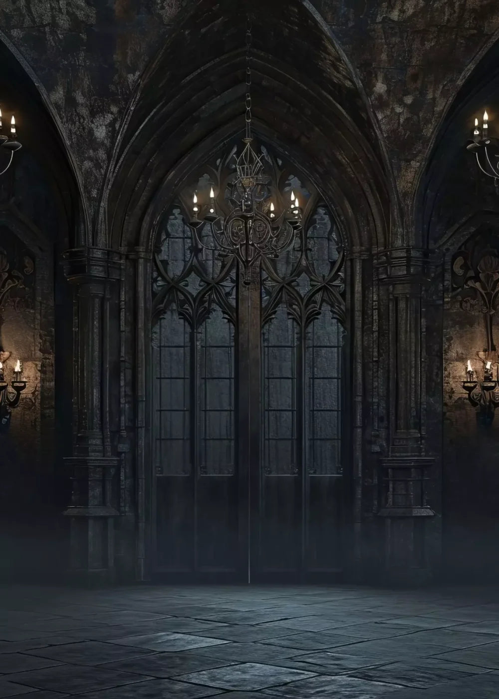 The Dark Roma Hall 5’X7’ Ultracloth (60 X 84 Inch) Backdrop