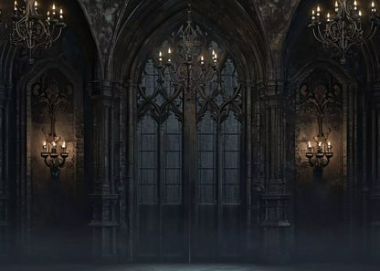 The Dark Roma Hall 7’X5’ Ultracloth (84 X 60 Inch) Backdrop