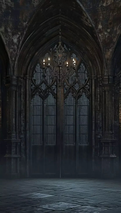 The Dark Roma Hall 8’X14’ Ultracloth (96 X 168 Inch) Backdrop