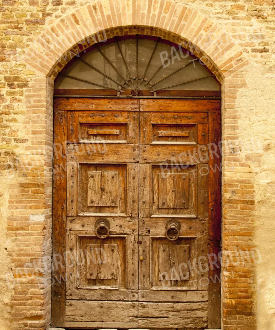 Brown Brick and Stone Backdrop for Photography