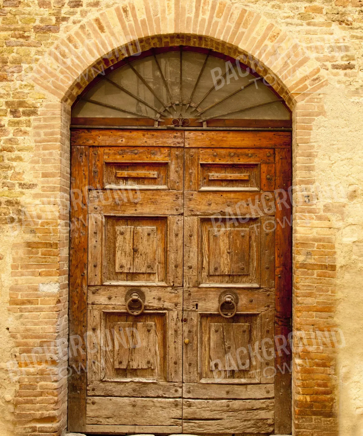 Brown Brick and Stone Backdrop for Photography