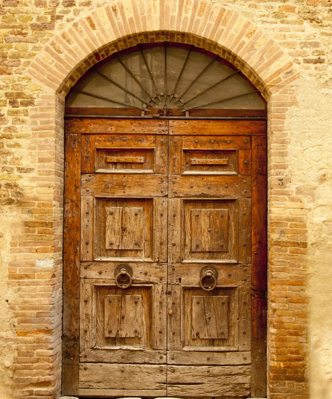 Brown Brick and Stone Backdrop for Photography