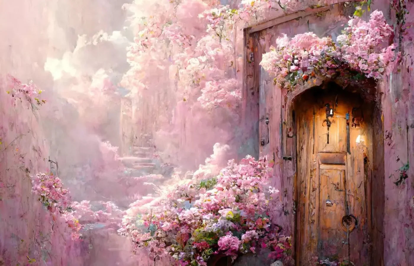 The Fairy Grotto 14’X9’ Ultracloth (168 X 108 Inch) Backdrop