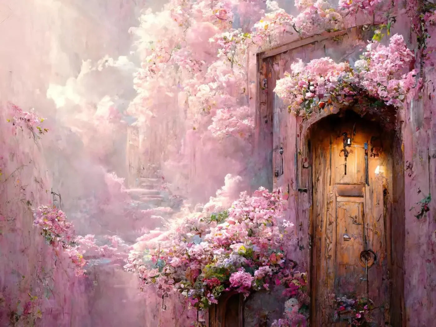The Fairy Grotto 6’8X5’ Fleece (80 X 60 Inch) Backdrop