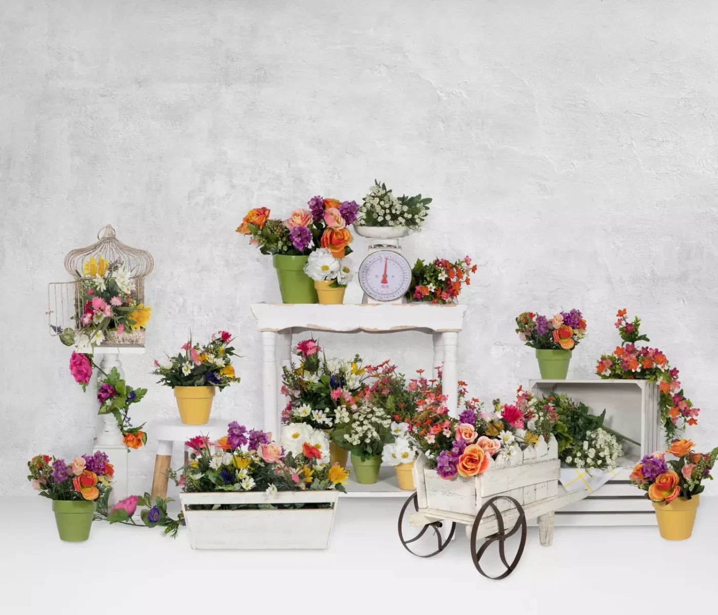 The Flowershop 12’X10’ Ultracloth (144 X 120 Inch) Backdrop