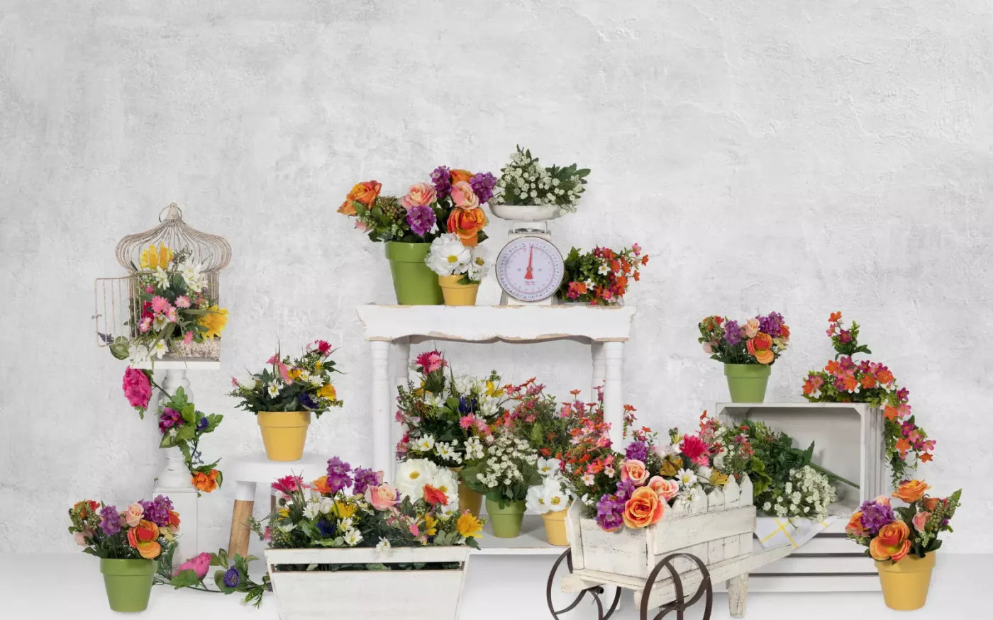 The Flowershop 14’X9’ Ultracloth (168 X 108 Inch) Backdrop
