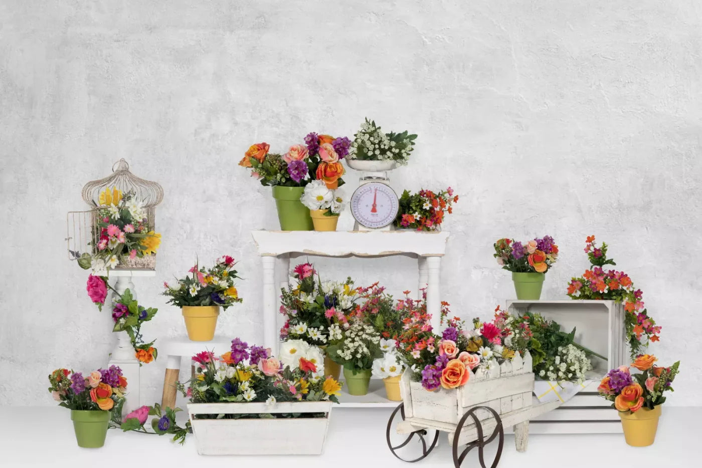 The Flowershop 8’X5’ Ultracloth (96 X 60 Inch) Backdrop
