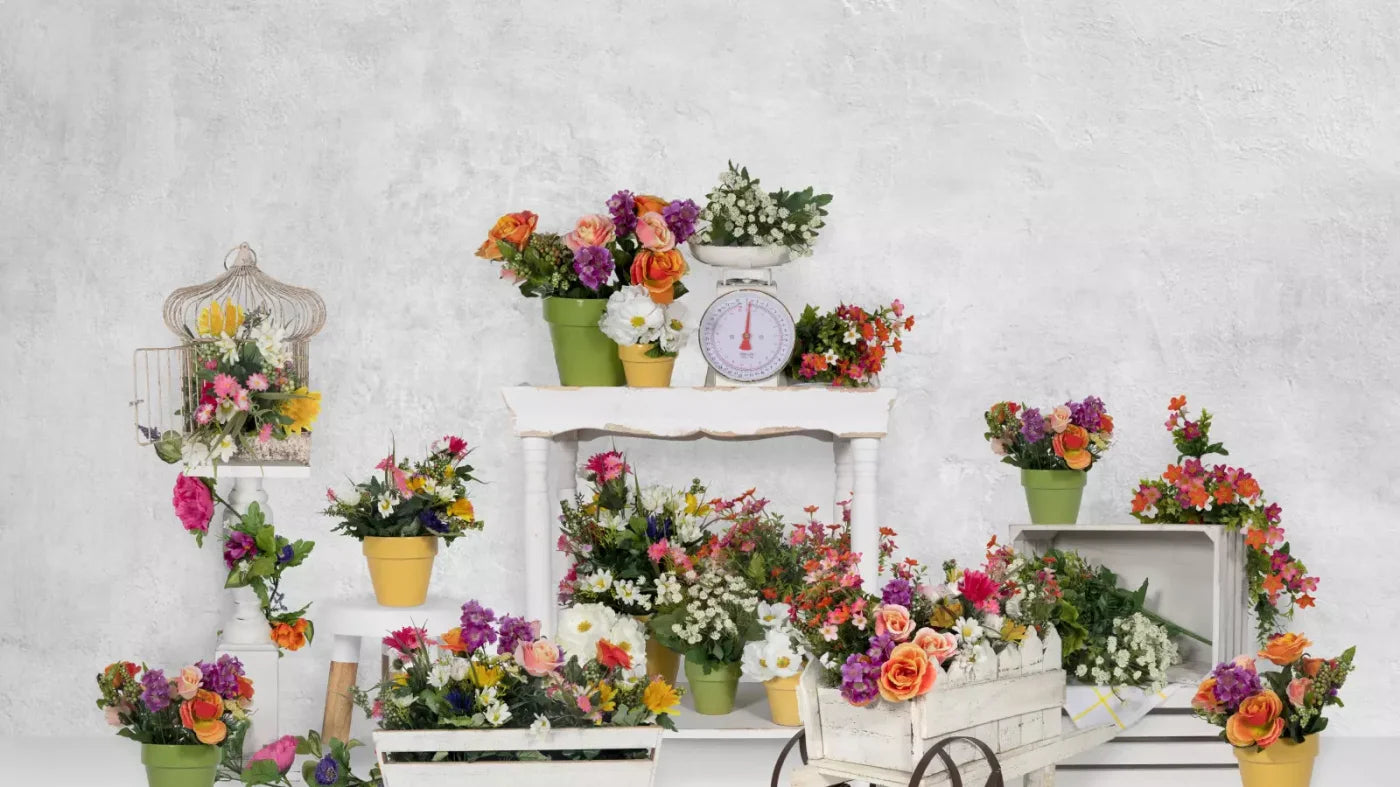 The Flowershop Backdrop