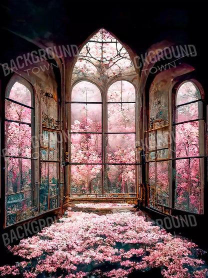 The Garden Room 1 8X10 Fleece ( 96 X 120 Inch ) Backdrop