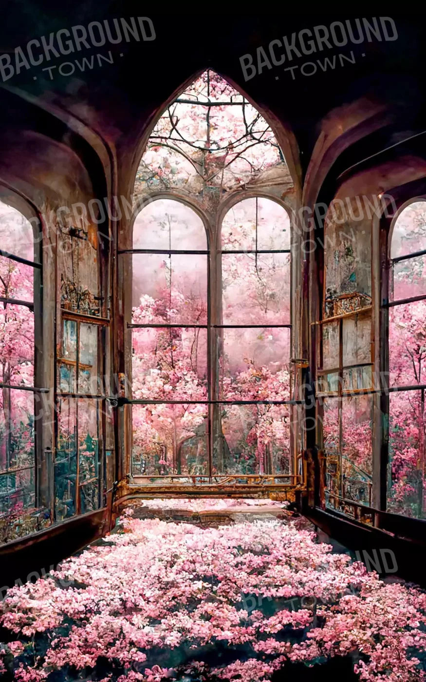 The Garden Room 1 9X14 Ultracloth ( 108 X 168 Inch ) Backdrop