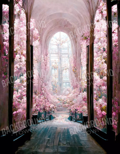 The Garden Room 2 6X8 Fleece ( 72 X 96 Inch ) Backdrop