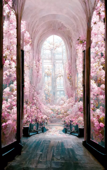 The Garden Room 2 10X16 Ultracloth ( 120 X 192 Inch ) Backdrop