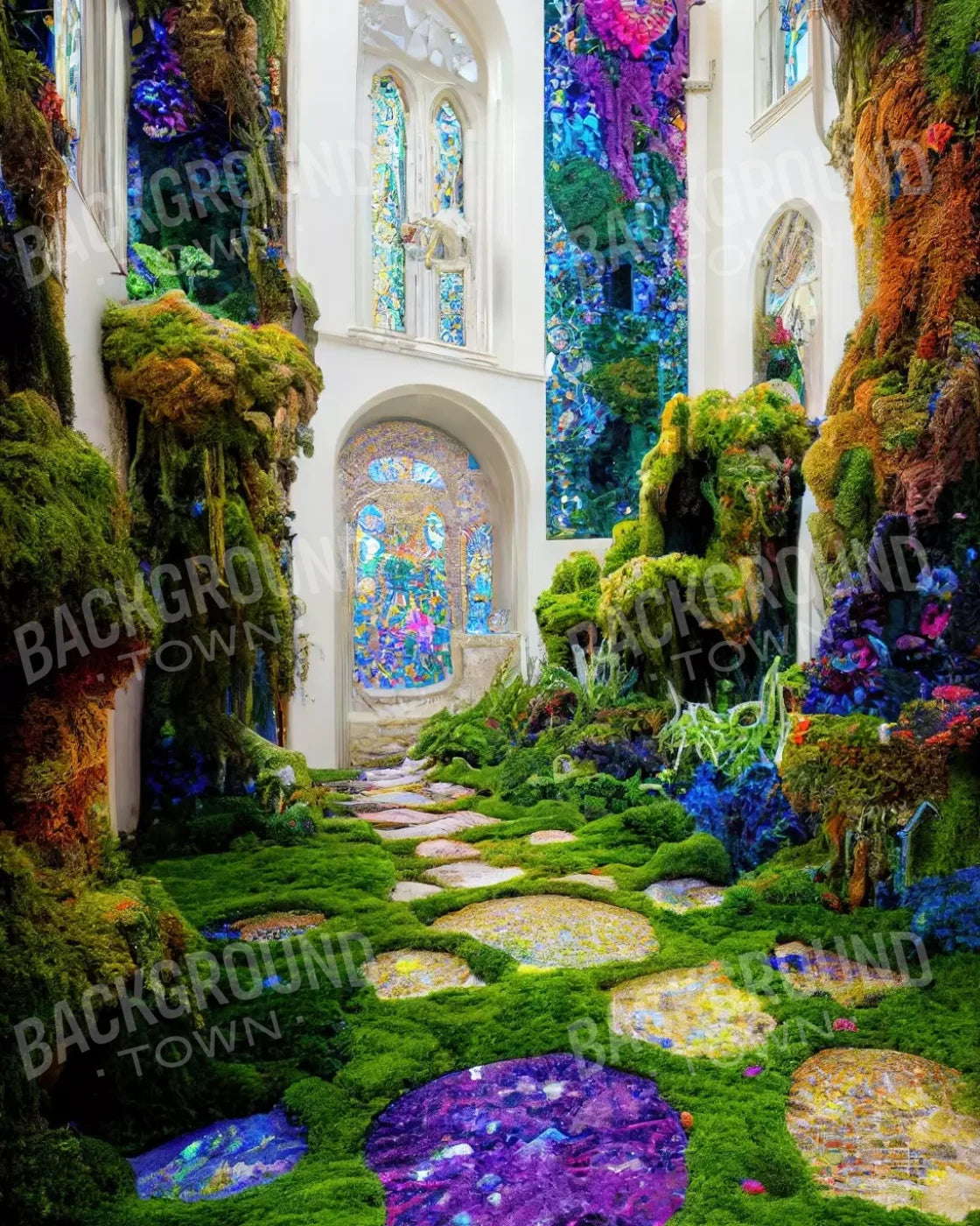 The Gorgeous Room 8’X10’ Fleece (96 X 120 Inch) Backdrop