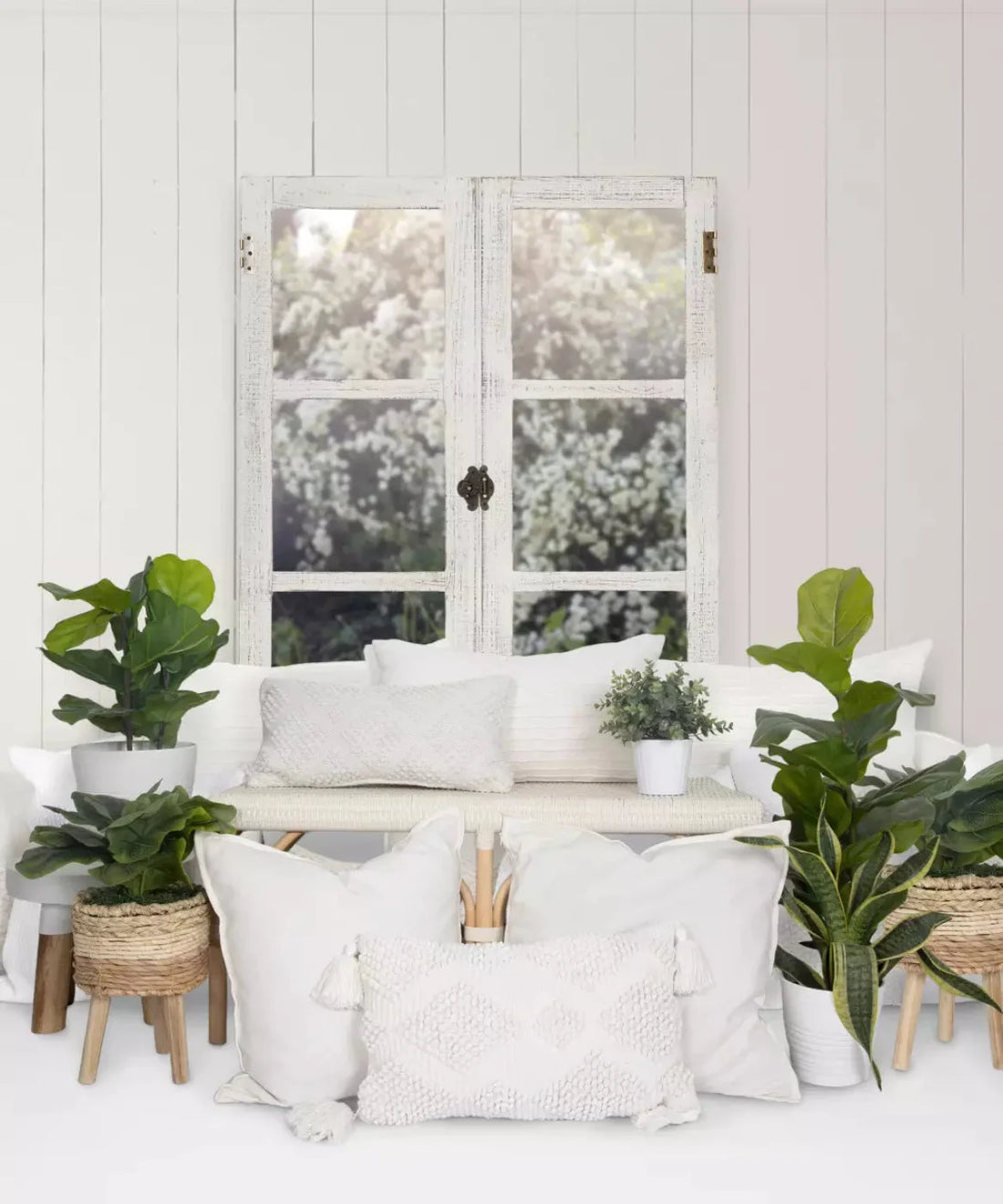White Set Designs Backdrop for Photography