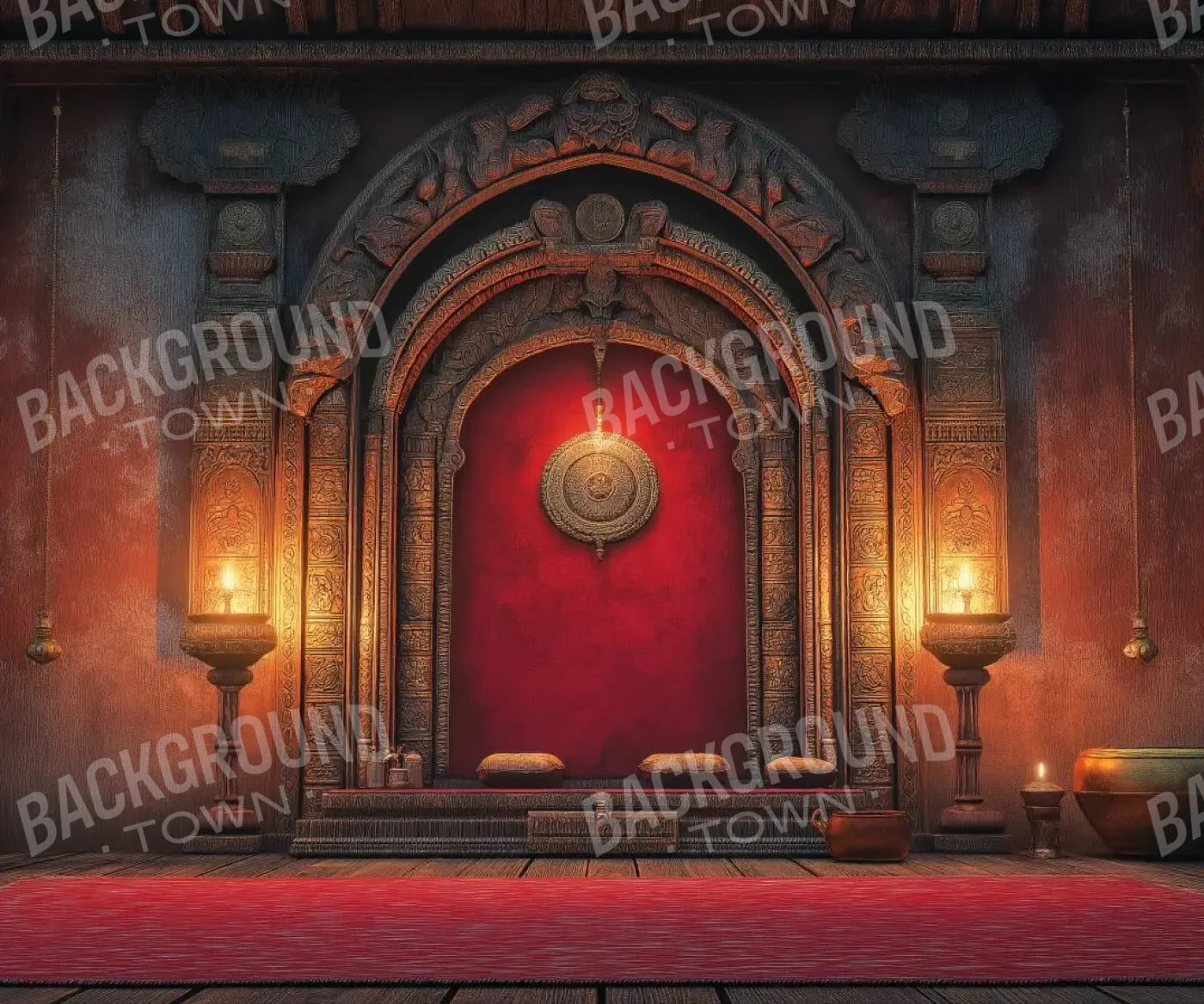 The Mongol Empire 12’x10’ UltraCloth (144 x 120 inch) Backdrop