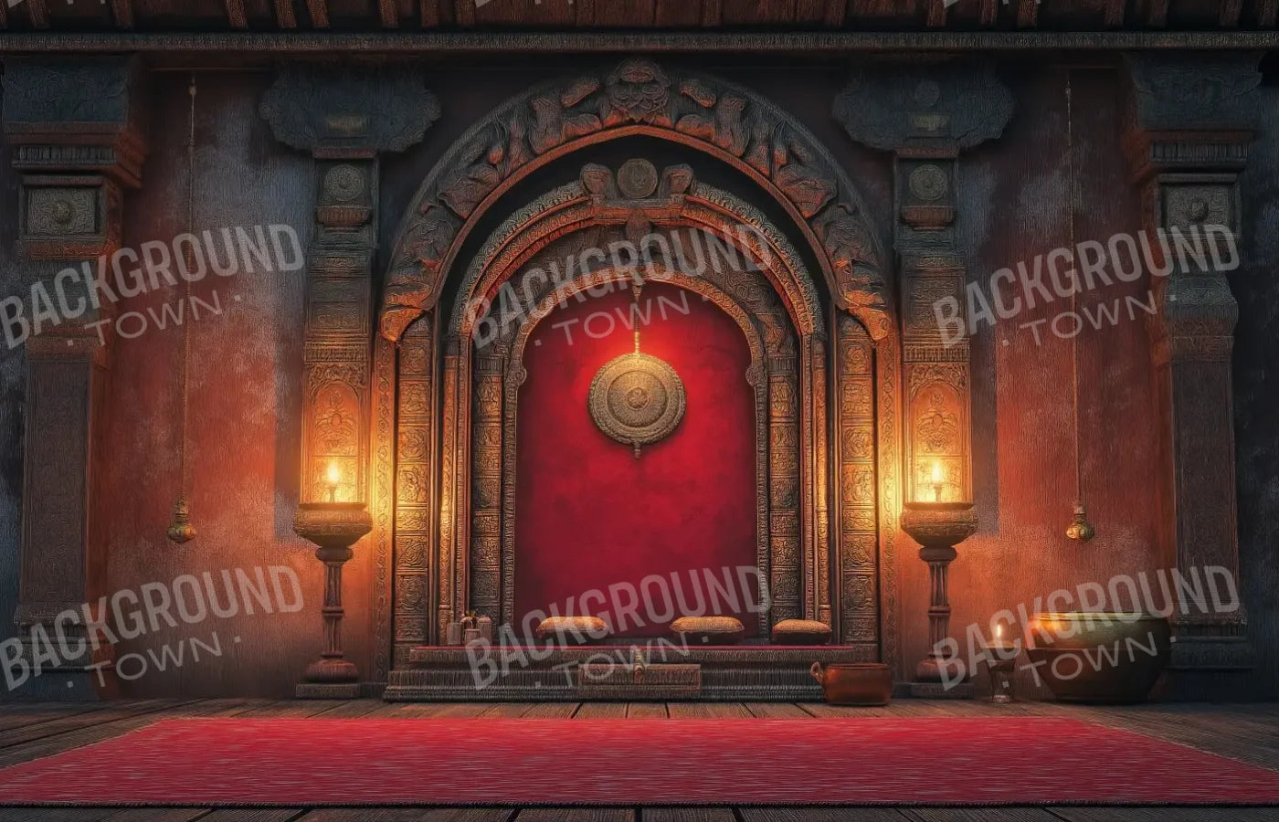 The Mongol Empire 14’x9’ UltraCloth (168 x 108 inch) Backdrop