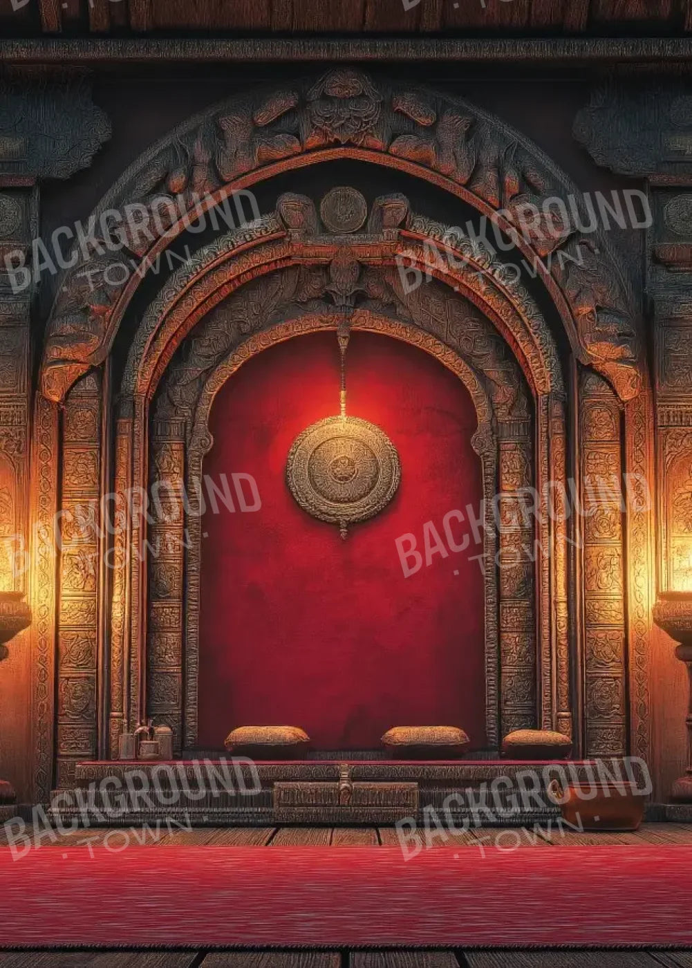 The Mongol Empire 5’x7’ UltraCloth (60 x 84 inch) Backdrop