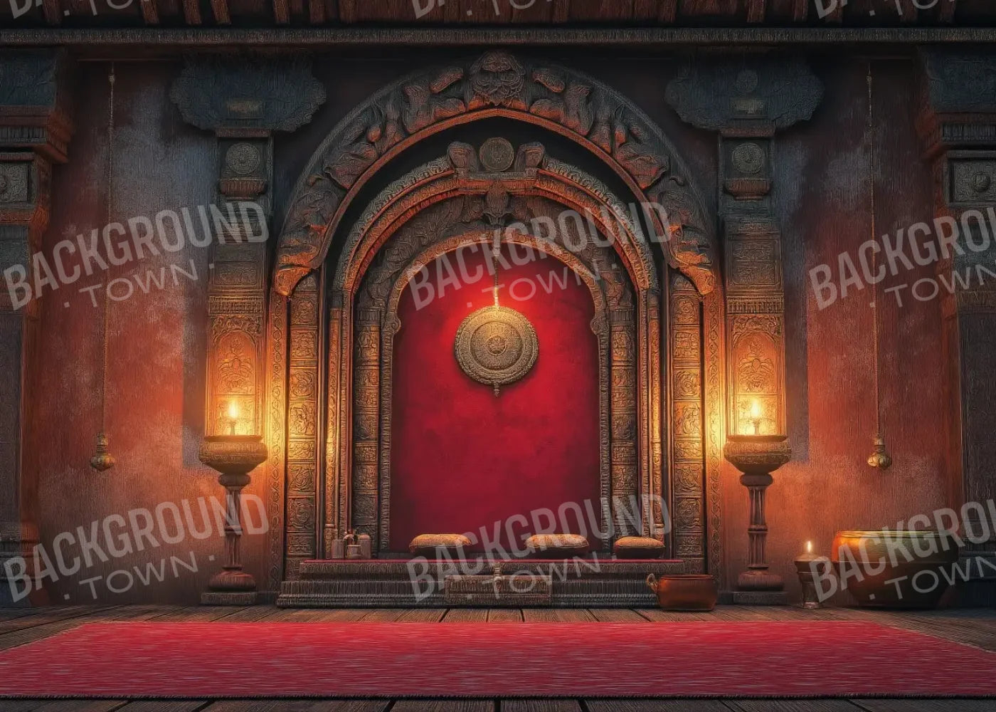 The Mongol Empire 7’x5’ UltraCloth (84 x 60 inch) Backdrop